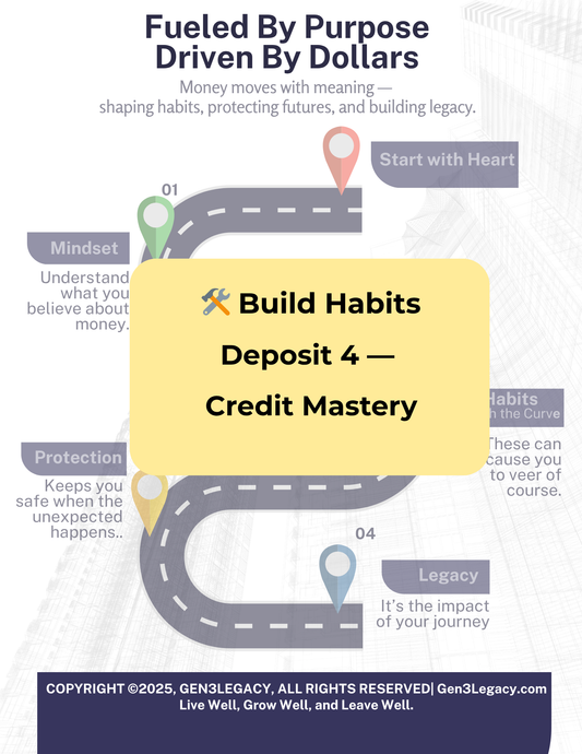 🛠 Build Habits — Deposit 4: Credit Mastery