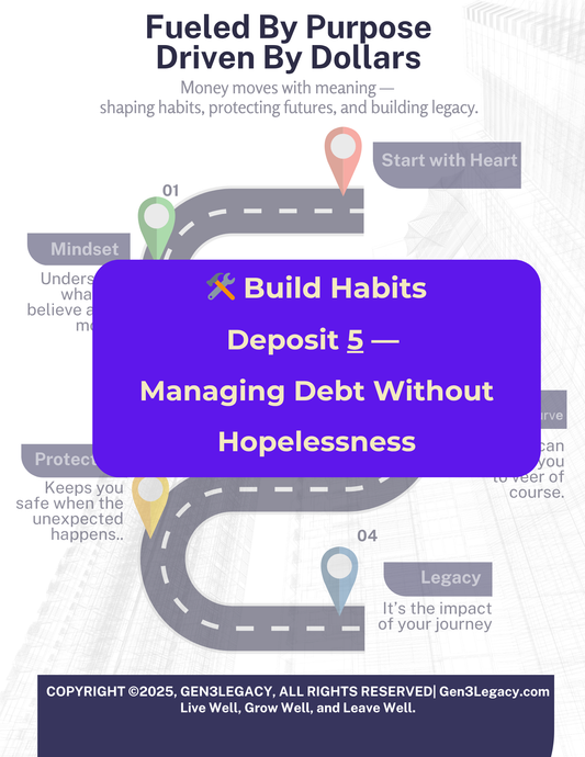 🛠 Build Habits — Deposit 5: Managing Debt Without Hopelessness