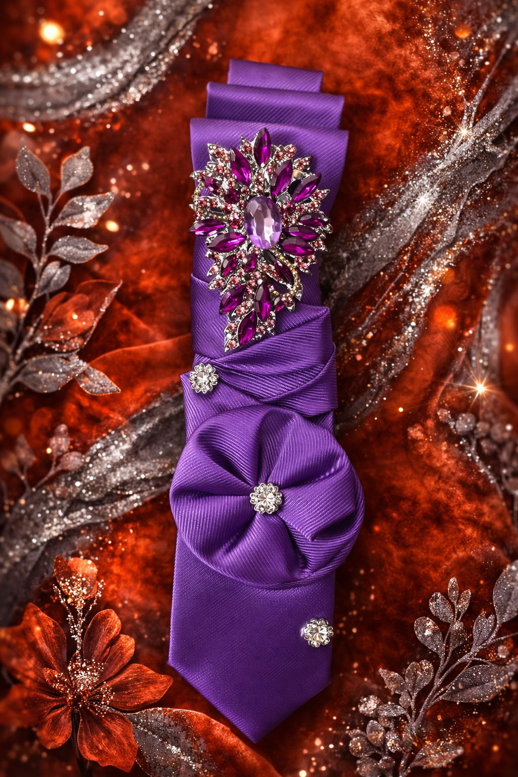 Castella -Tie Necklace
