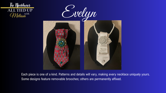 Evelyn - Tie Necklace