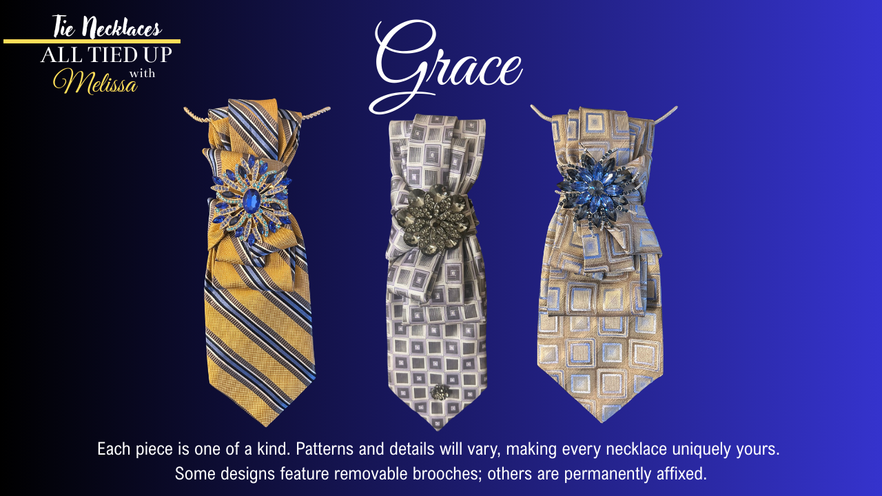 Grace - Tie Necklace
