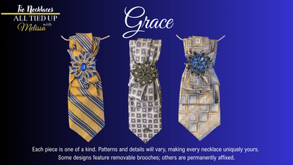Grace - Tie Necklace