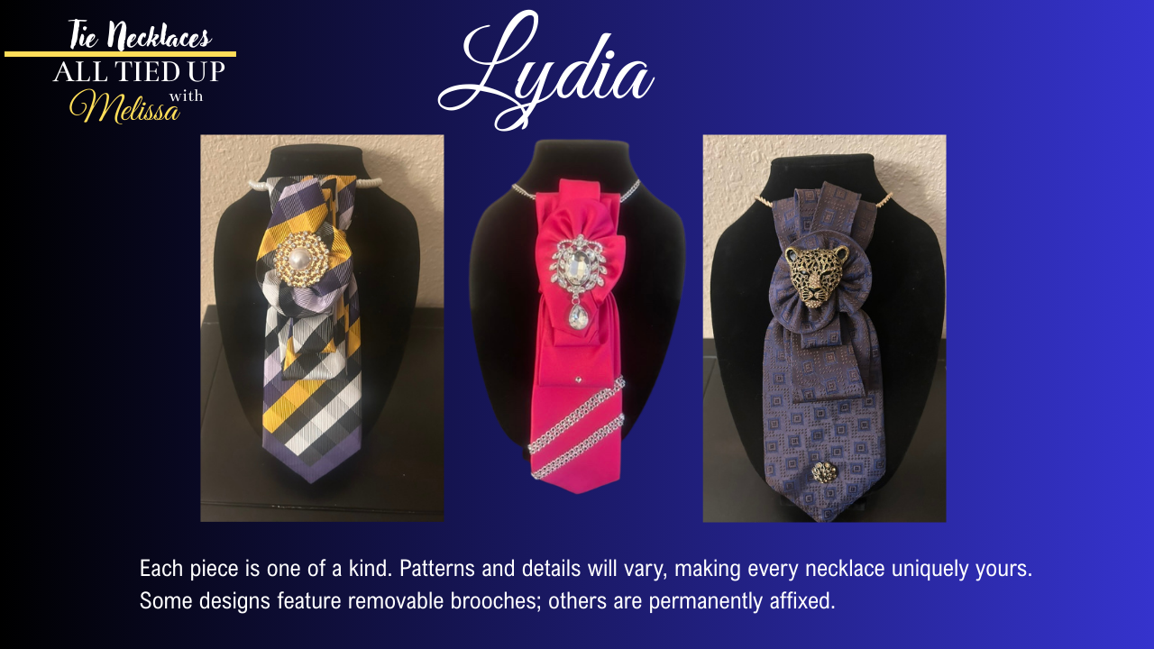 Lydia - Tie Necklace