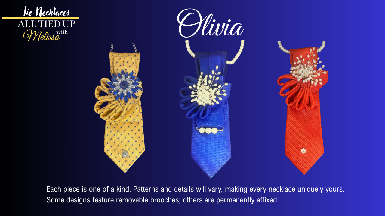 Olivia - Tie Necklace