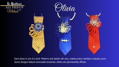 Olivia - Tie Necklace