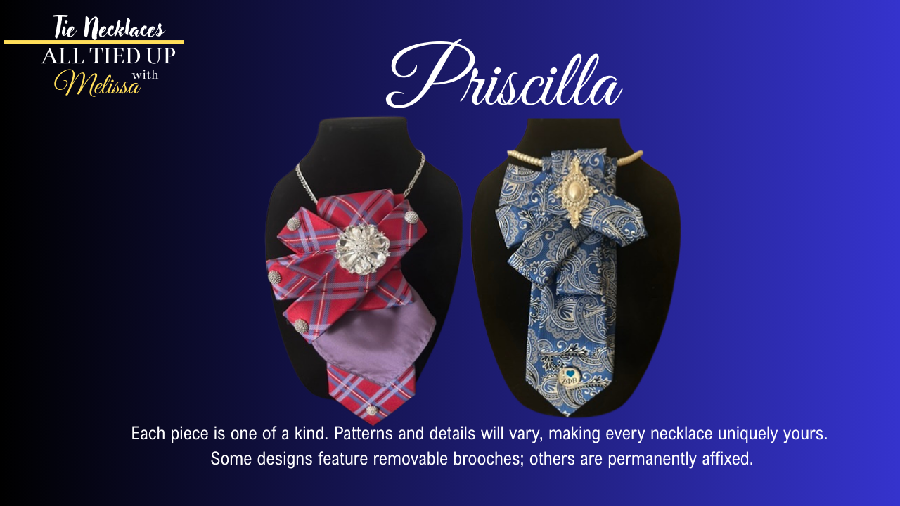 Priscilla - Tie Necklace