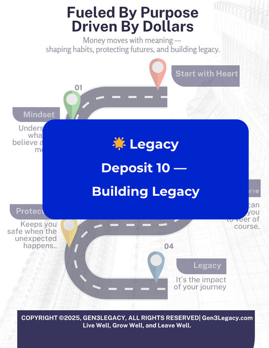 🌟 Legacy: Deposit 10 — Building Legacy