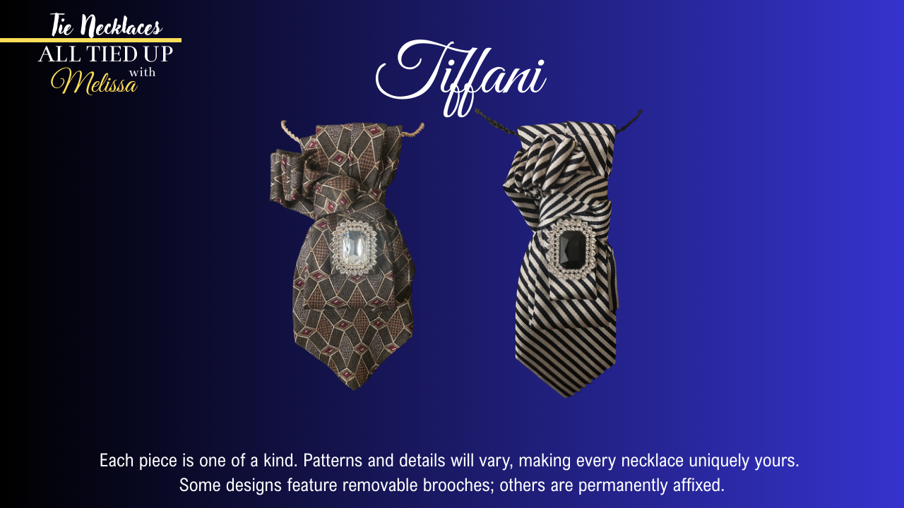 Tiffani - Tie Necklace